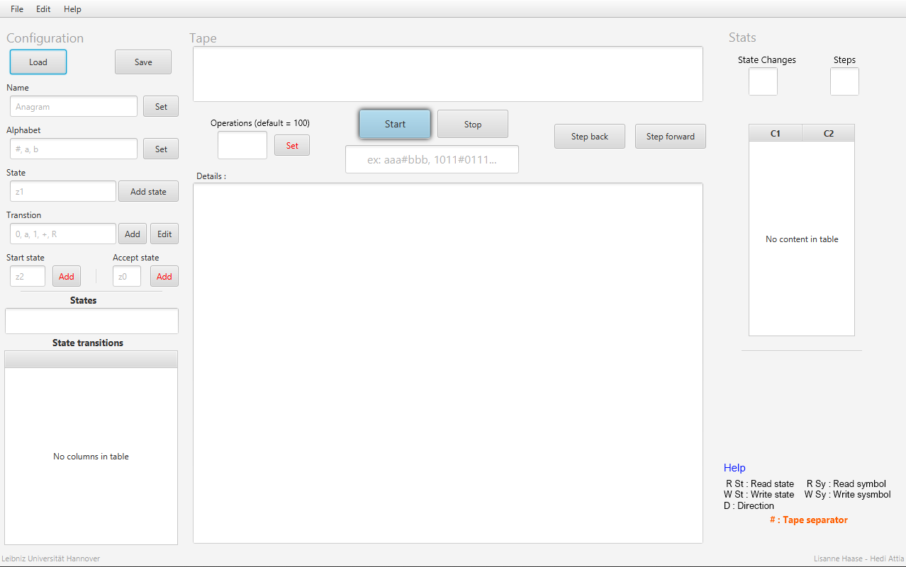 Turing Machine Project